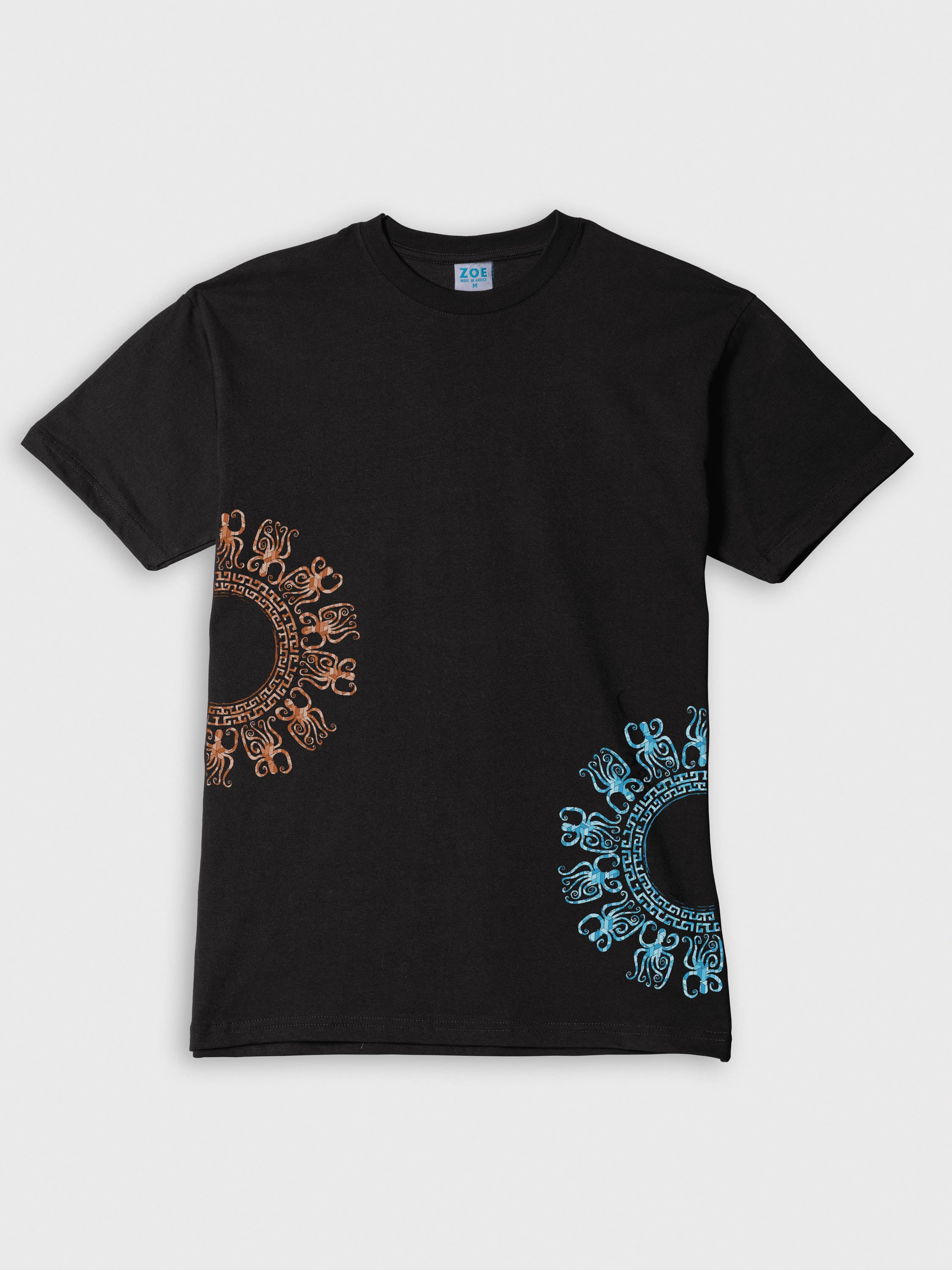 Sunburst Duo Abstract - T-Shirts