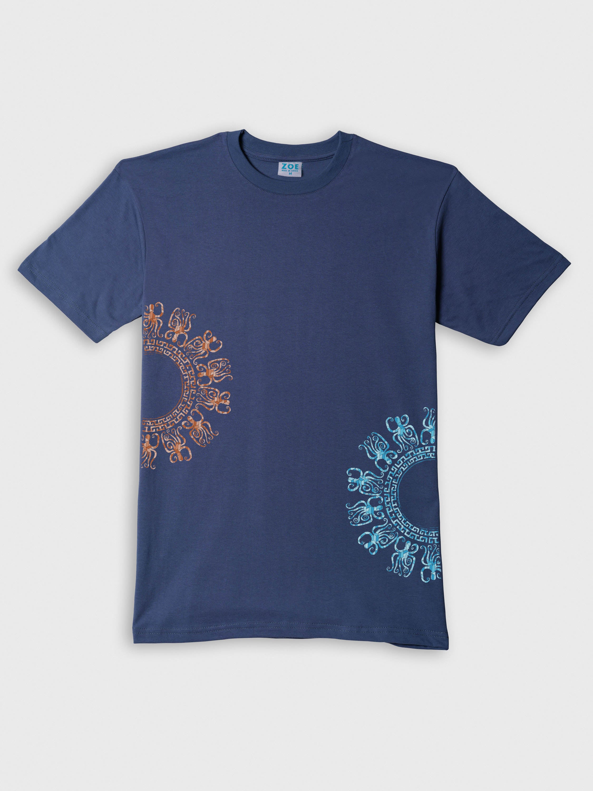 Sunburst Duo Abstract - T-Shirts