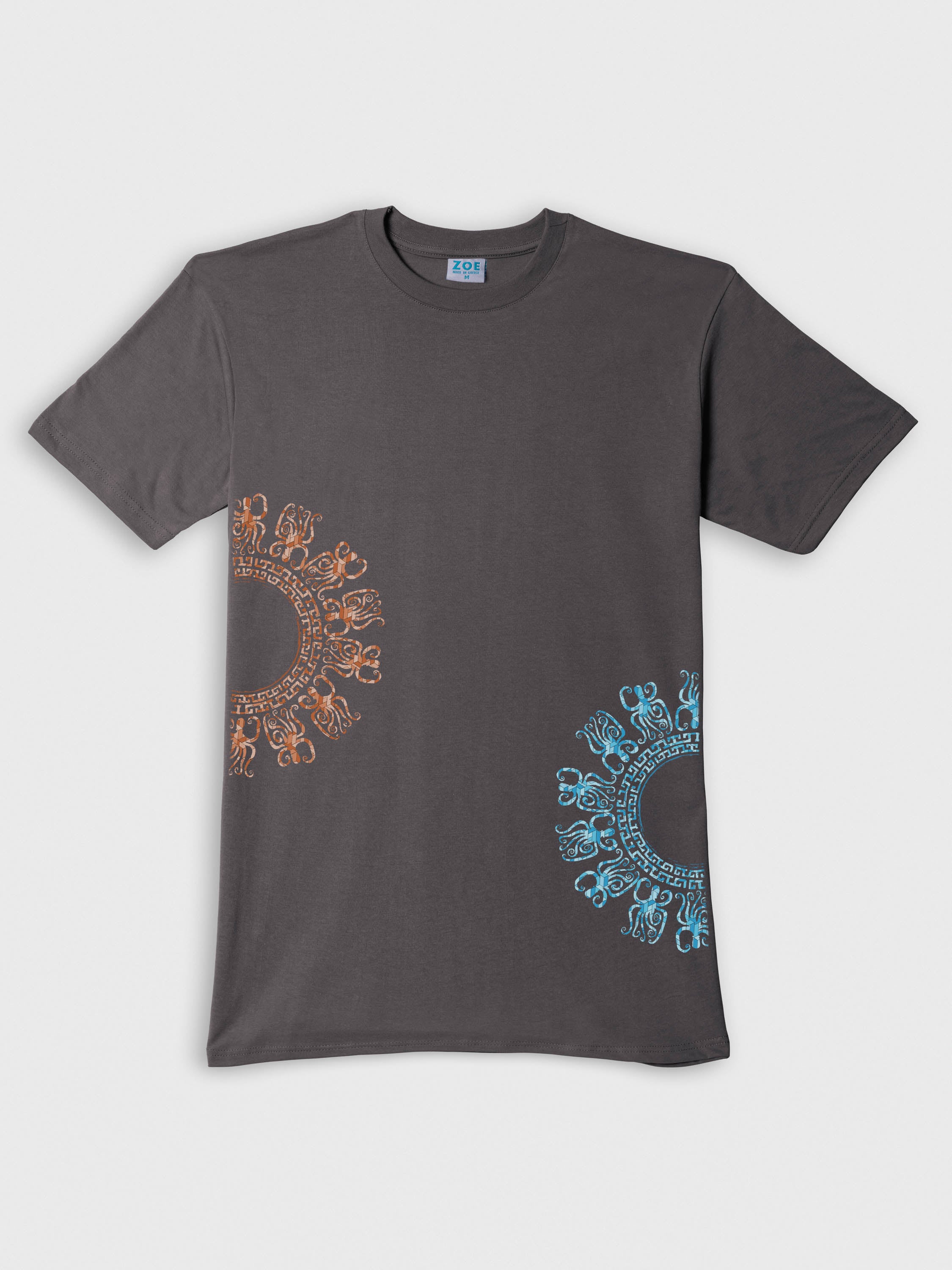 Sunburst Duo Abstract - T-Shirts