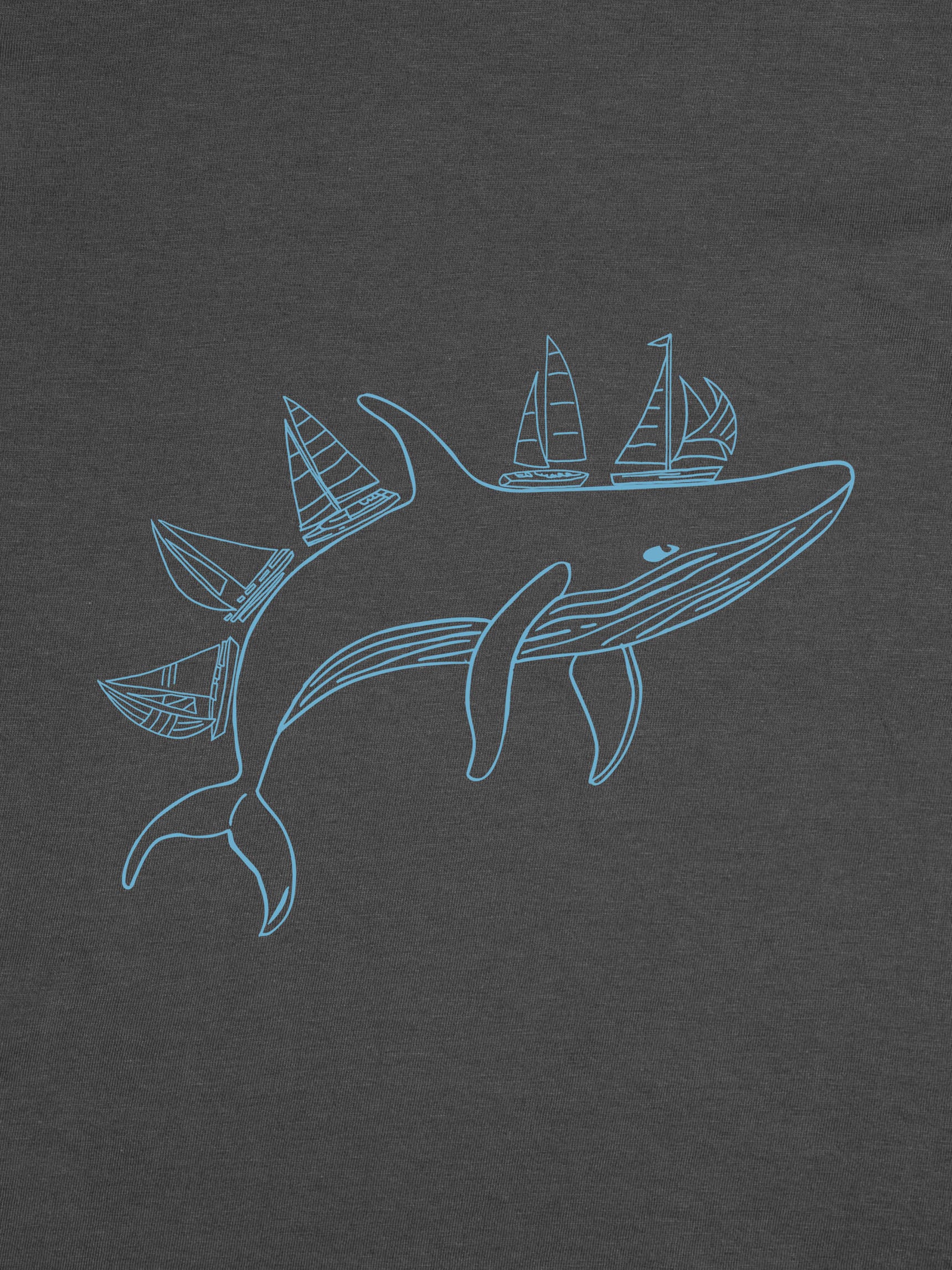 Minimal Γαλάζιο Ντεγκραντέ - Μπλούζες