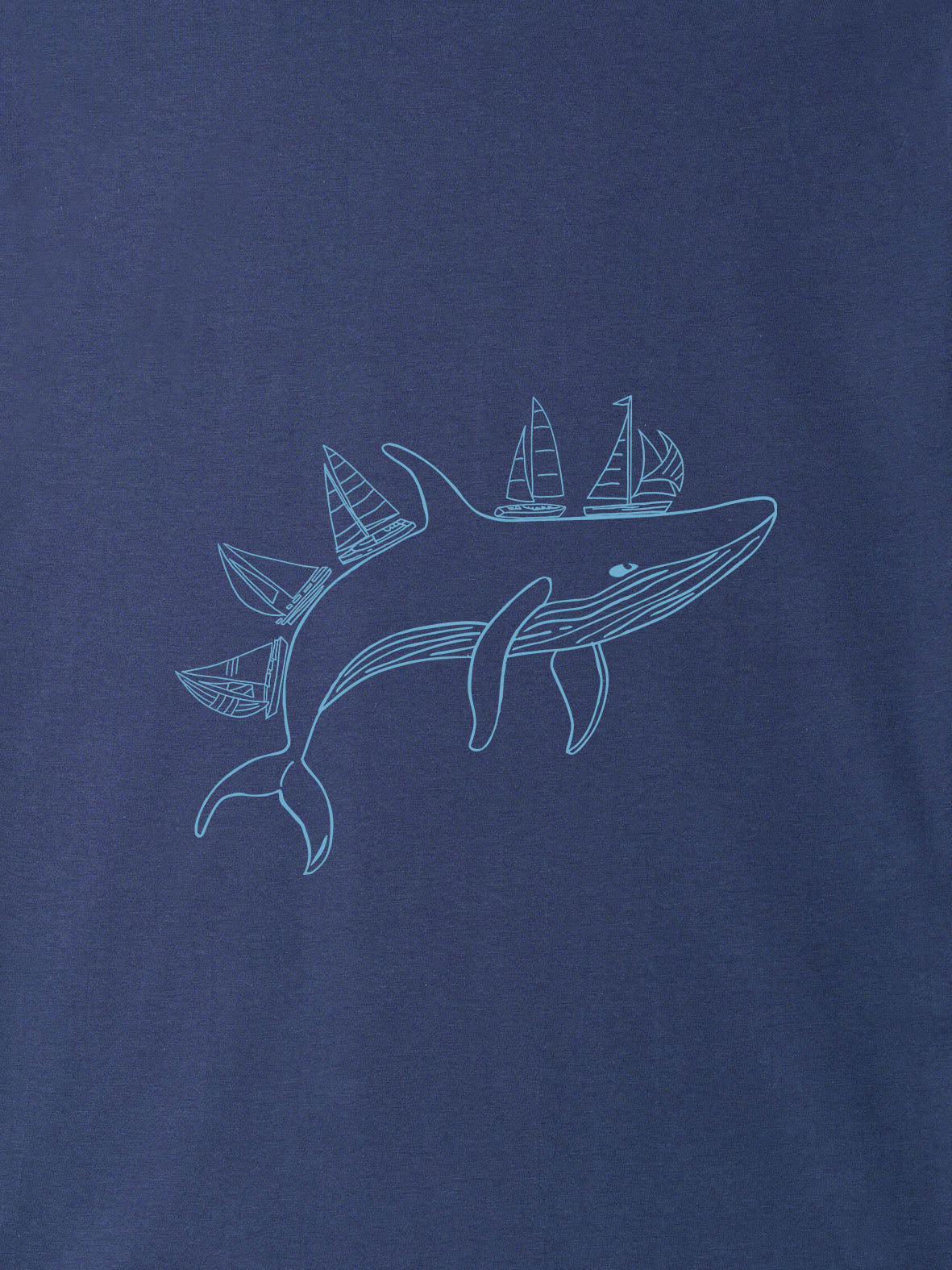 Minimal Sky Blue Gradient - T-Shirts