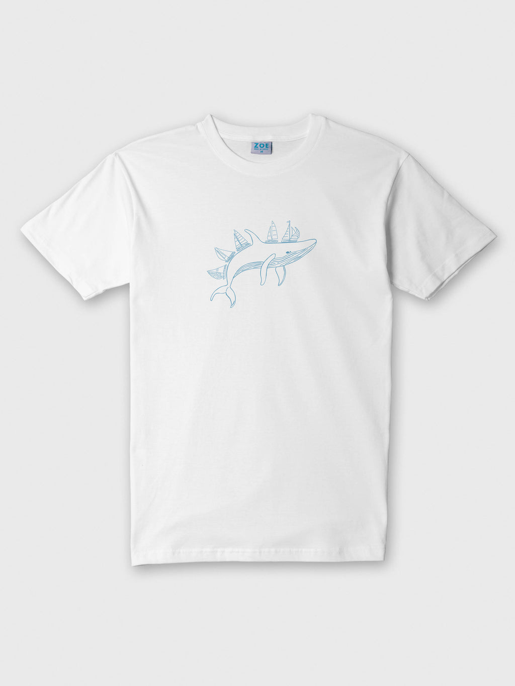 Minimal Sky Blue Gradient - T-Shirts