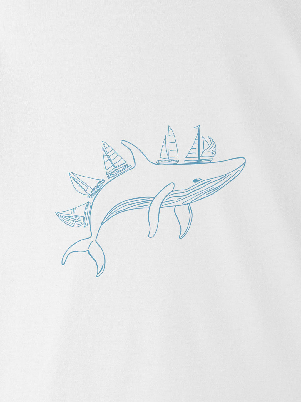 Minimal Sky Blue Gradient - T-Shirts