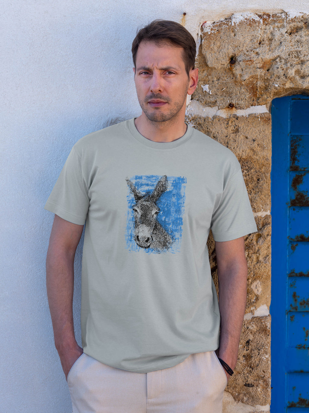 Wild Sketch Donkey - T-Shirts