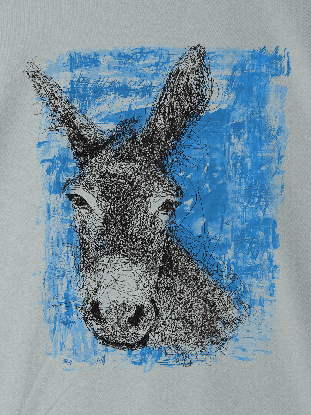 Wild Sketch Donkey - T-Shirts