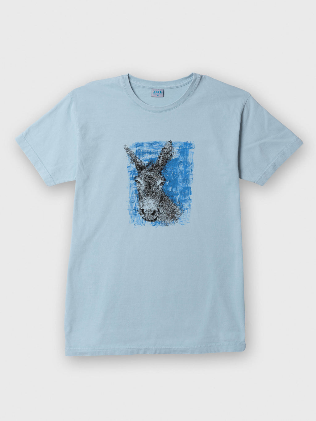 Wild Sketch Donkey - Stonewashed T-Shirts