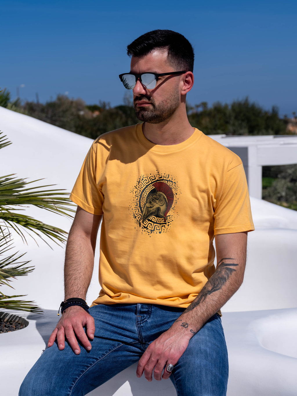 Spartan Helmet Warrior - T-Shirts