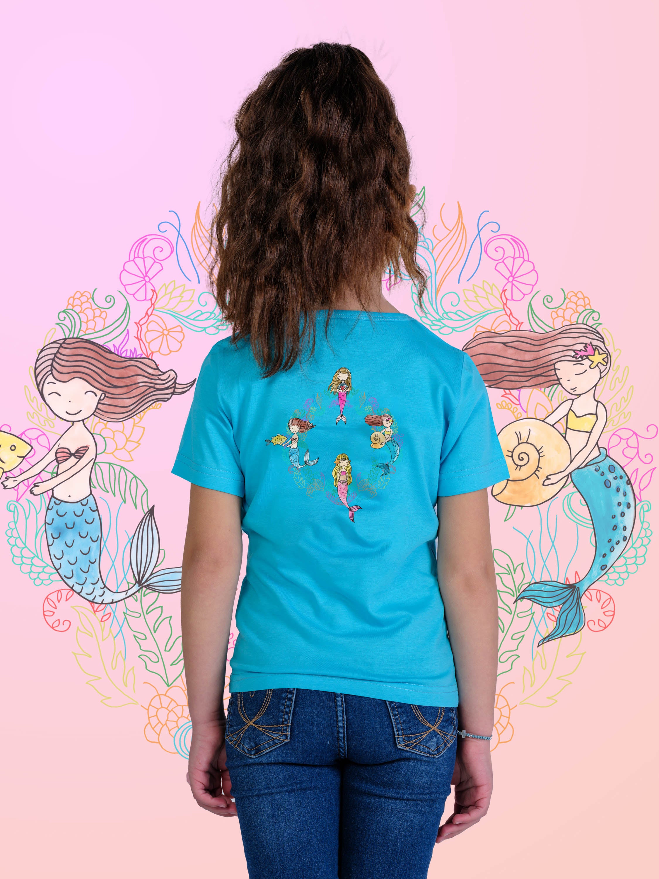 Mermaid Wreath - T-Shirts