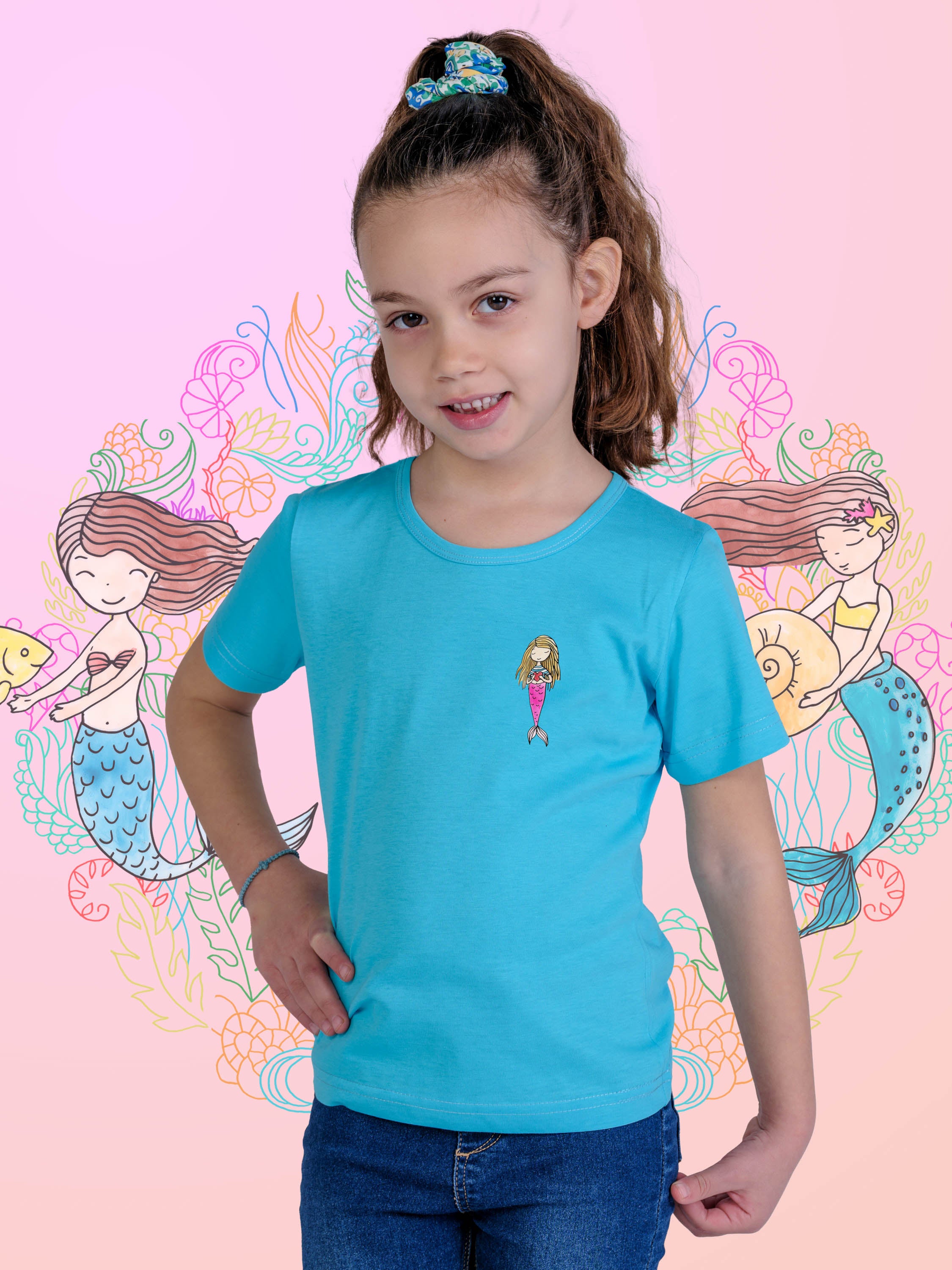 Mermaid Wreath - T-Shirts