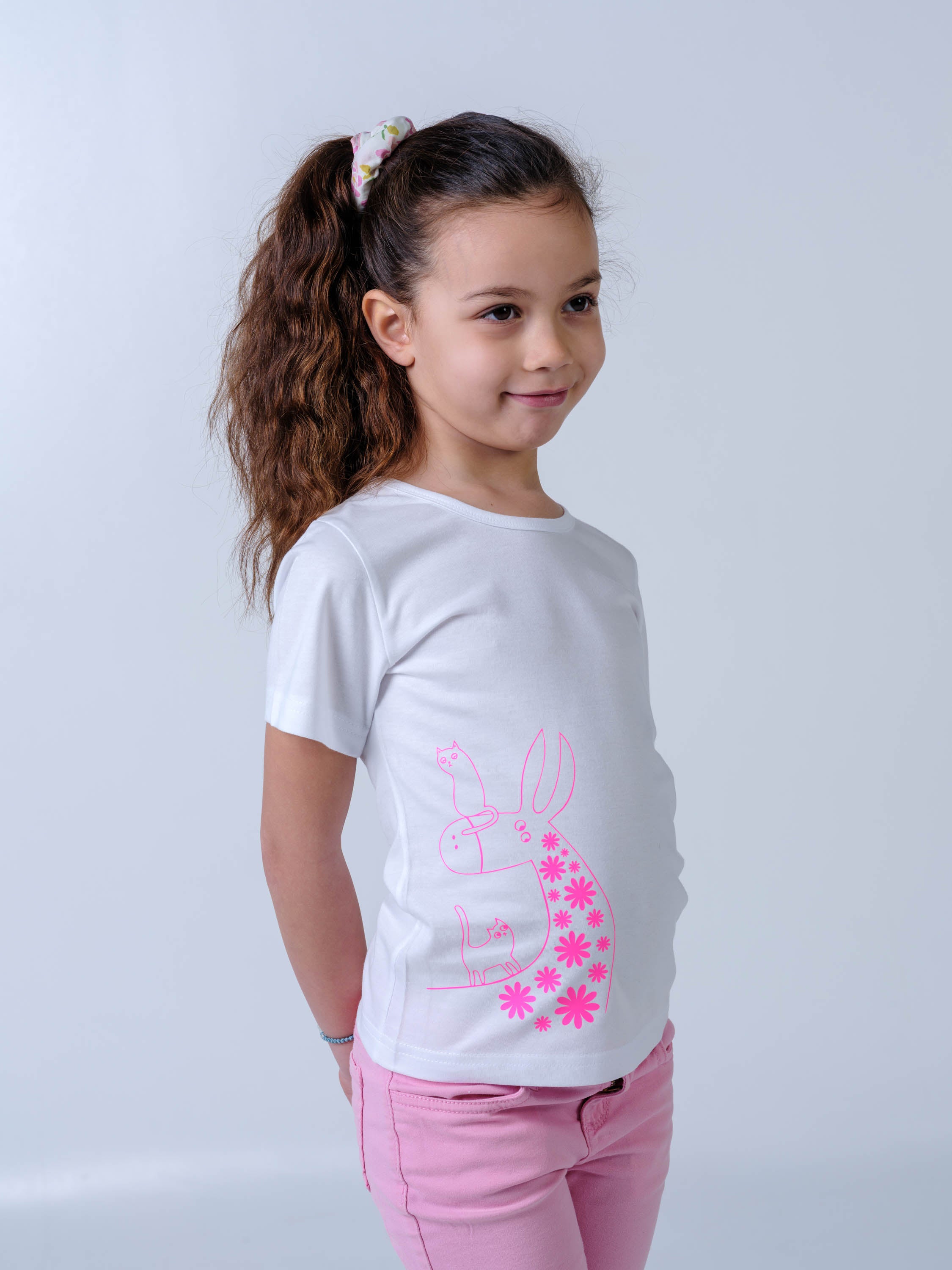 Donkey & Flowers Silhouette - T-Shirts