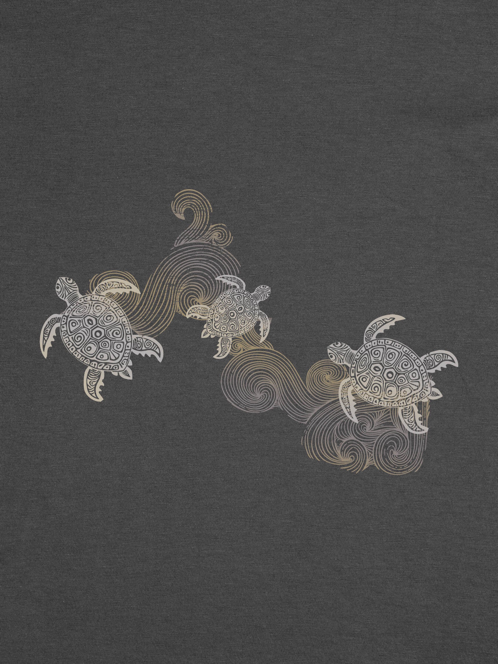 Σχέδιο Θαλάσσιες Χελώνες & Κύμα Θάλασσας - Μπλούζες