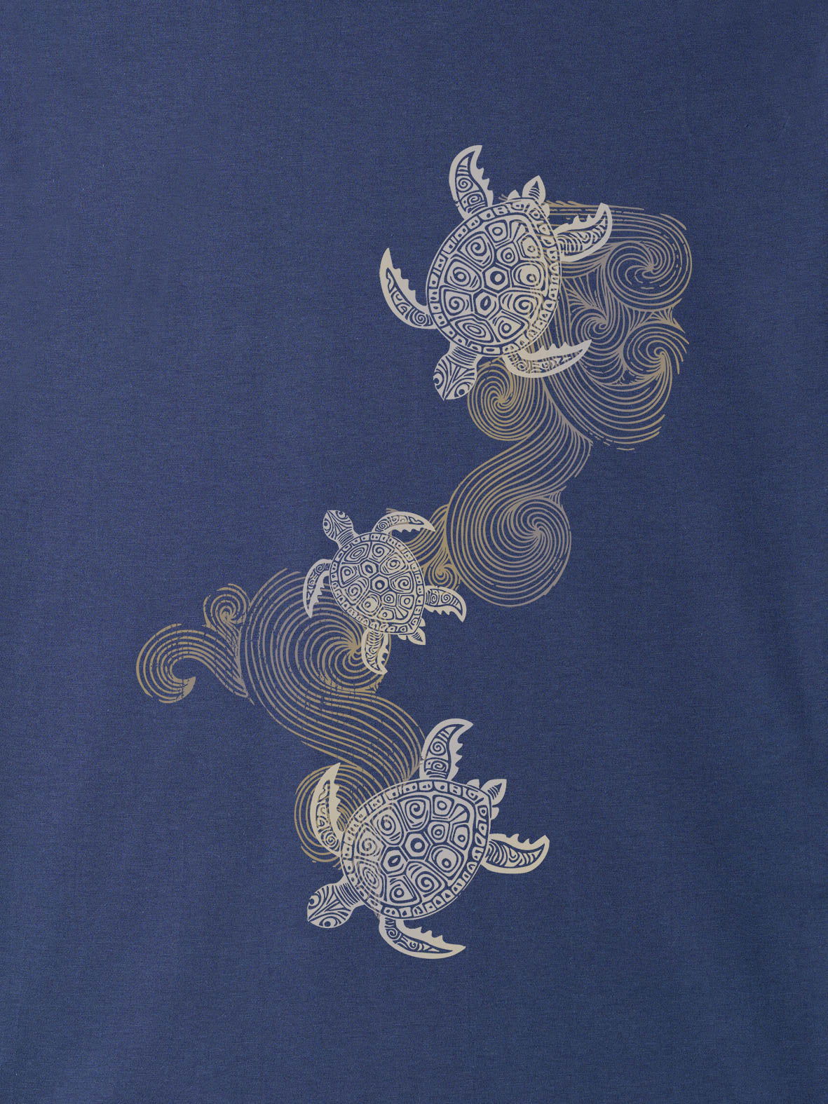 Σχέδιο Θαλάσσιες Χελώνες & Κύμα - Μπλούζες