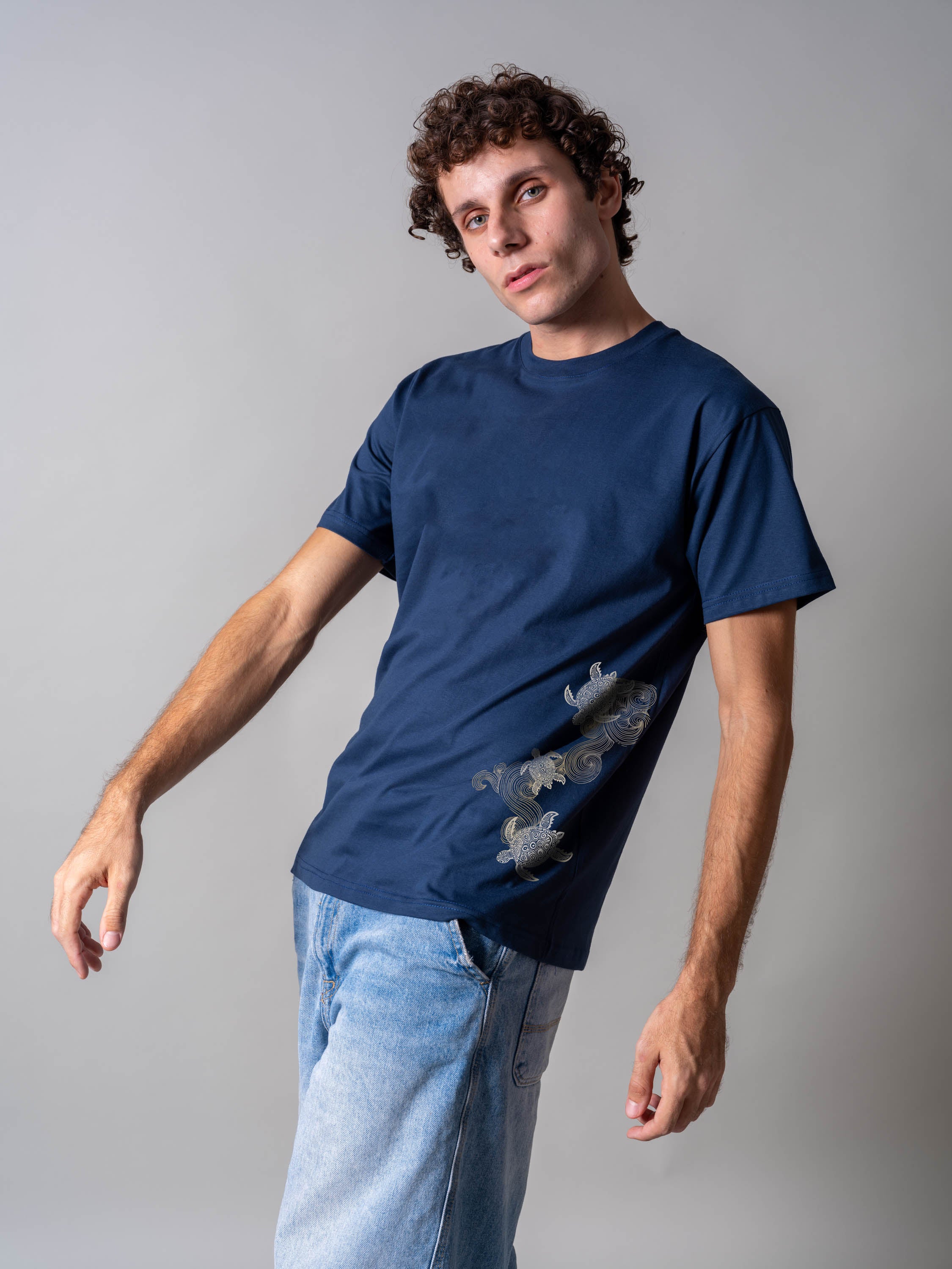 Σχέδιο Θαλάσσιες Χελώνες & Κύμα - Μπλούζες