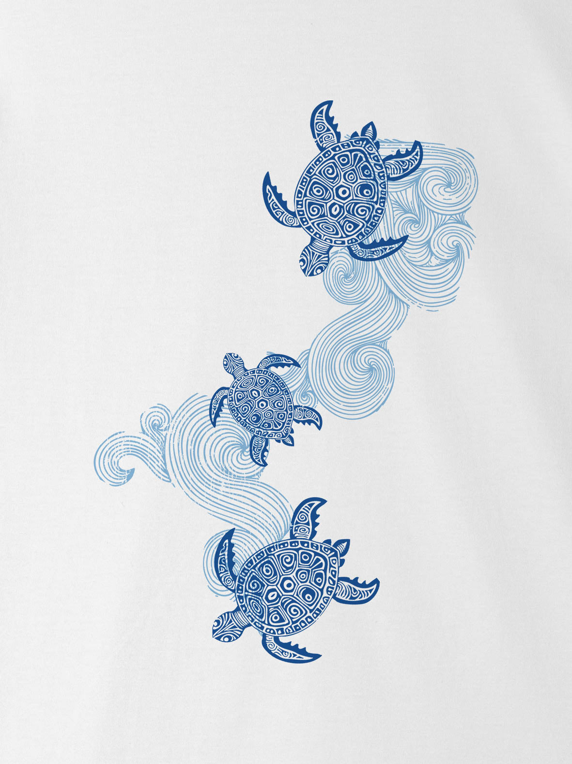 Sea Turtle & Ocean Wave - T-Shirts