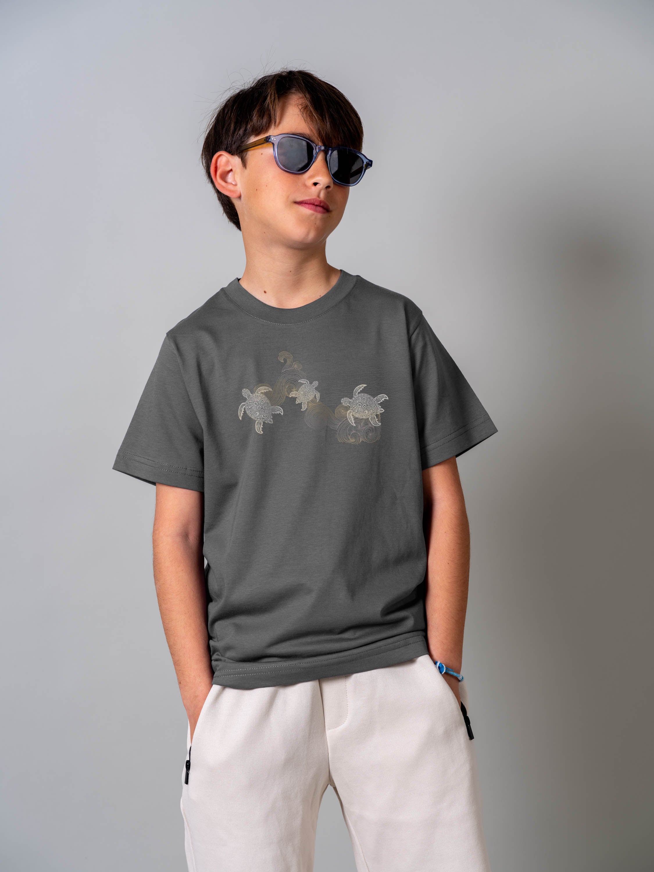 Σχέδιο Θαλάσσιες Χελώνες & Κύμα Θάλασσας - Μπλούζες