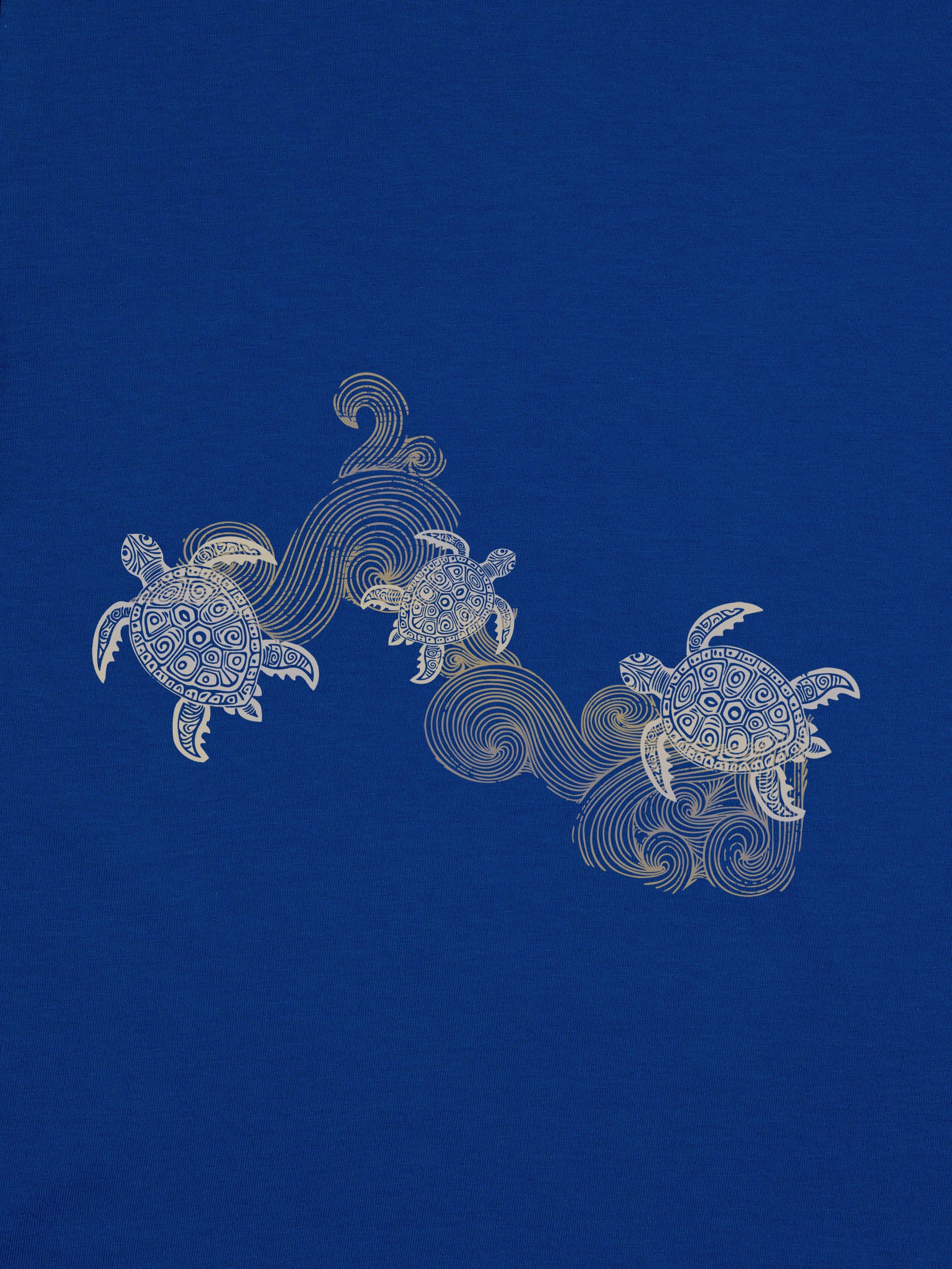 Σχέδιο Θαλάσσιες Χελώνες & Κύμα Θάλασσας - Μπλούζες