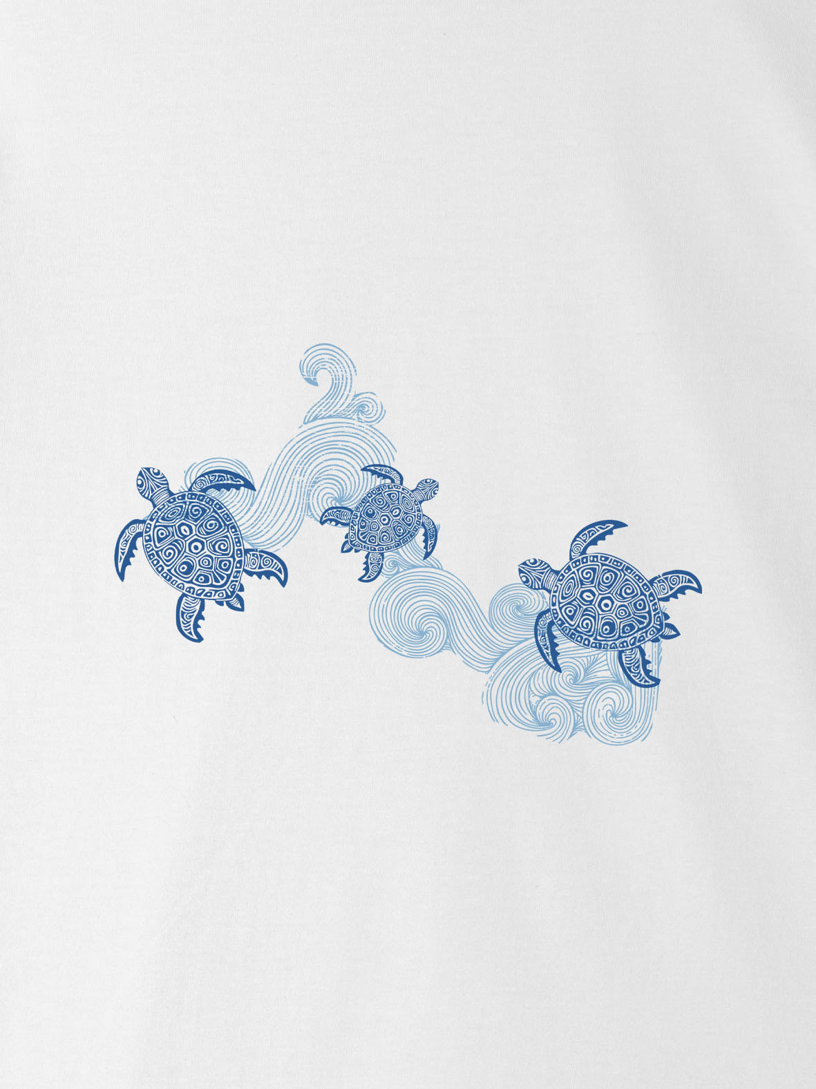 Σχέδιο Θαλάσσιες Χελώνες & Κύμα Θάλασσας - Μπλούζες