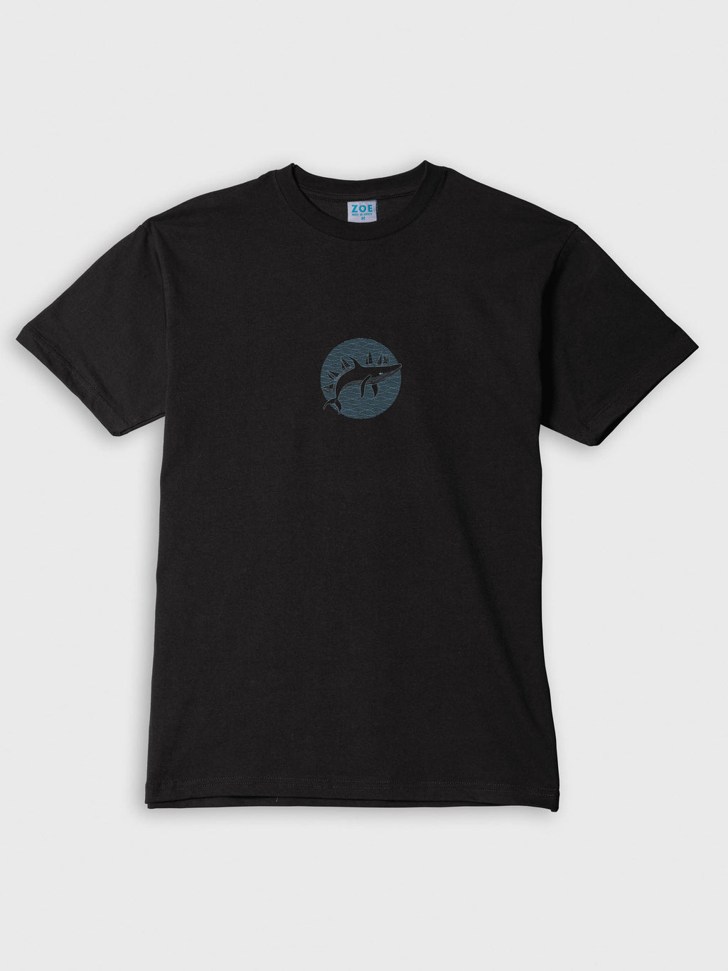 Vintage Whale Silhouette - T-Shirts