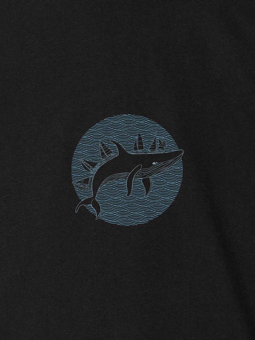 Vintage Whale Silhouette - T-Shirts