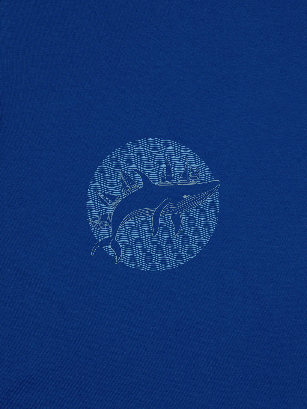 Whale & Sailboats Ocean Circle - T-Shirts