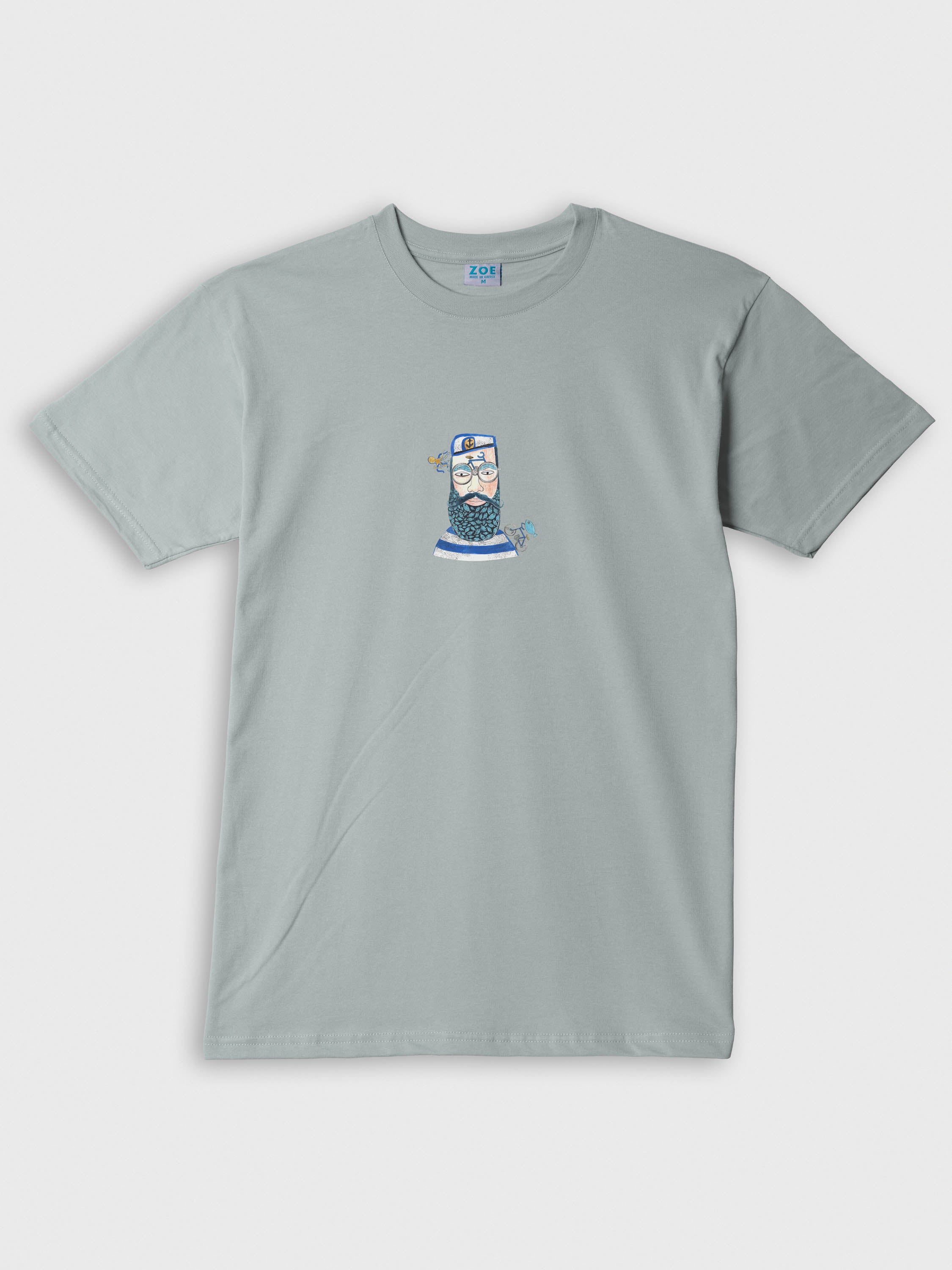 Captain Portrait Nautical - T-Shirts