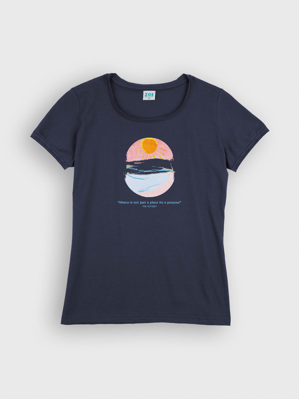 Ithaca Is a Purpose - Sun & Sea - T-Shirts