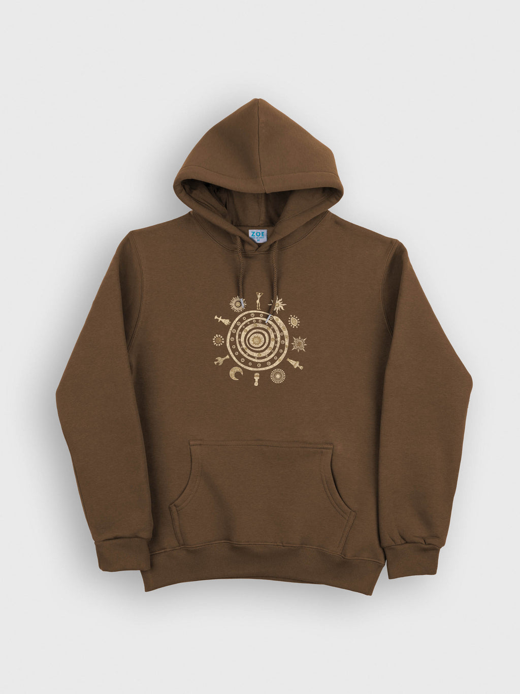 Ancient Symbols Spiral Serpent - Hoodies