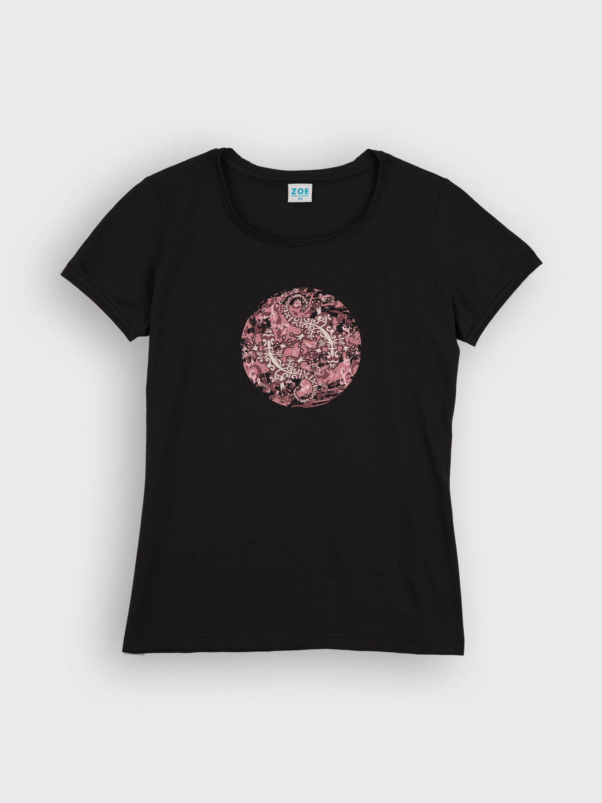 Tribal Geckos Ornamental Circle - T-Shirts