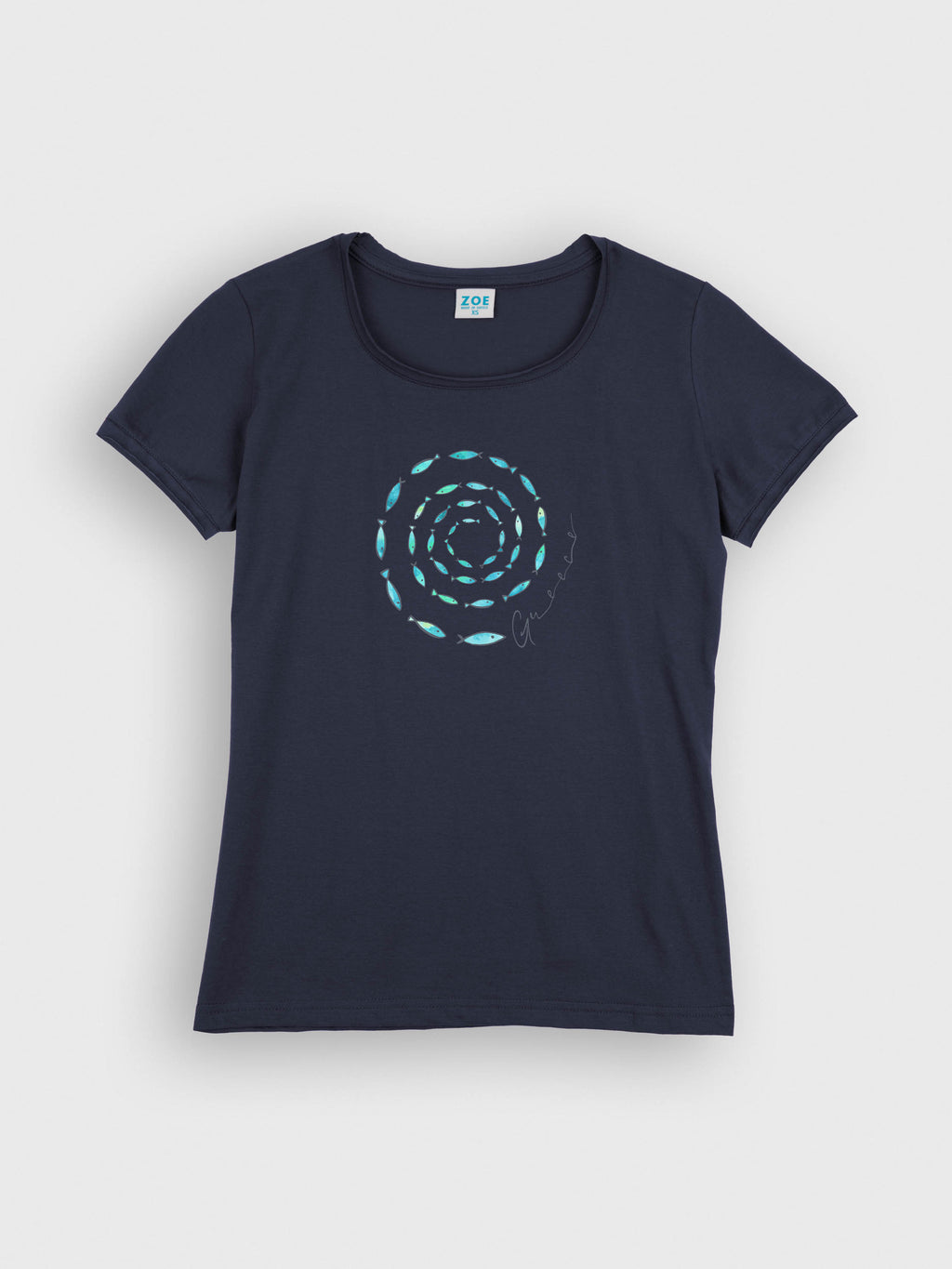Fish Spiral Greece - T-Shirts