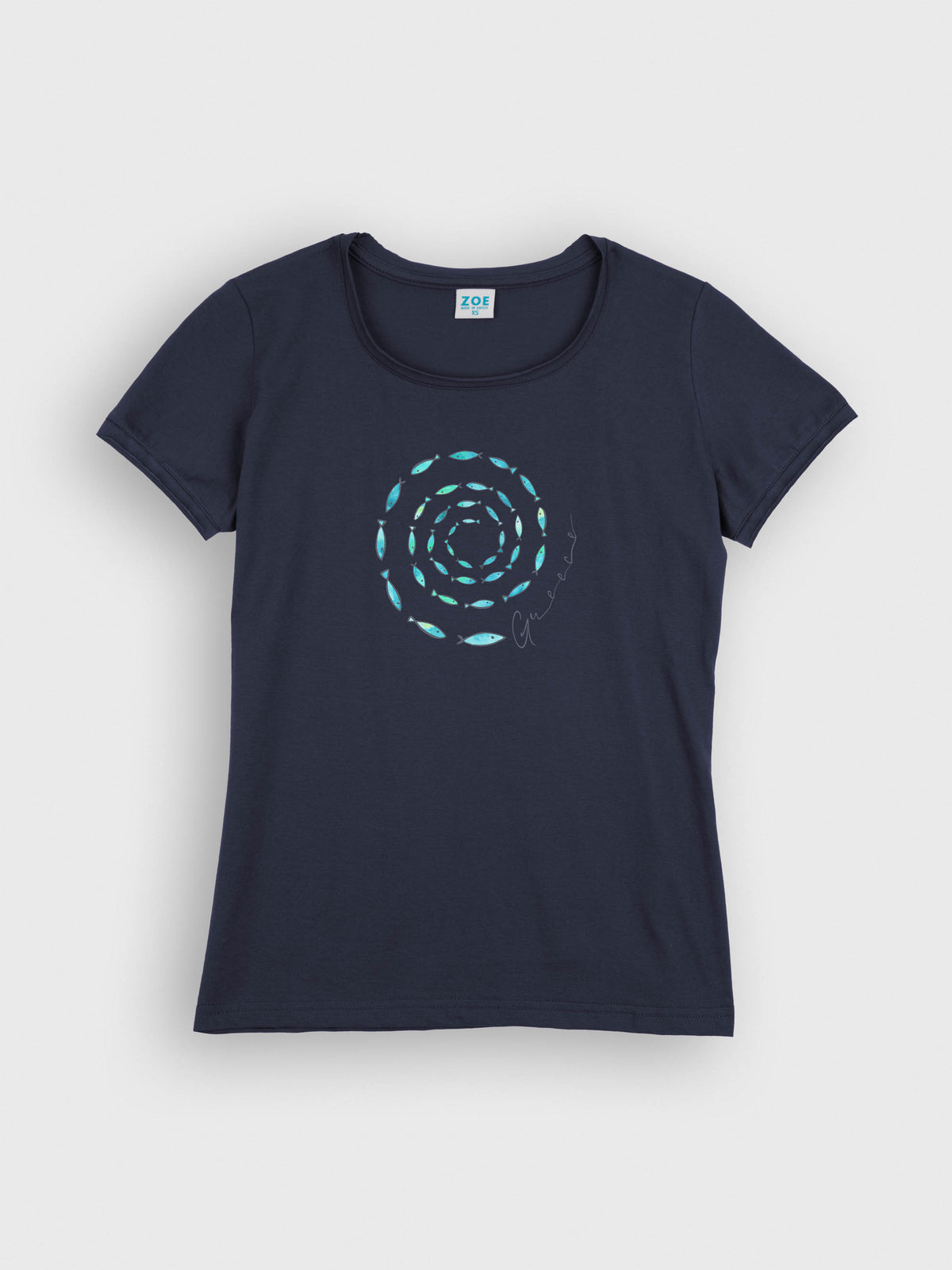 Fish Spiral Greece - T-Shirts