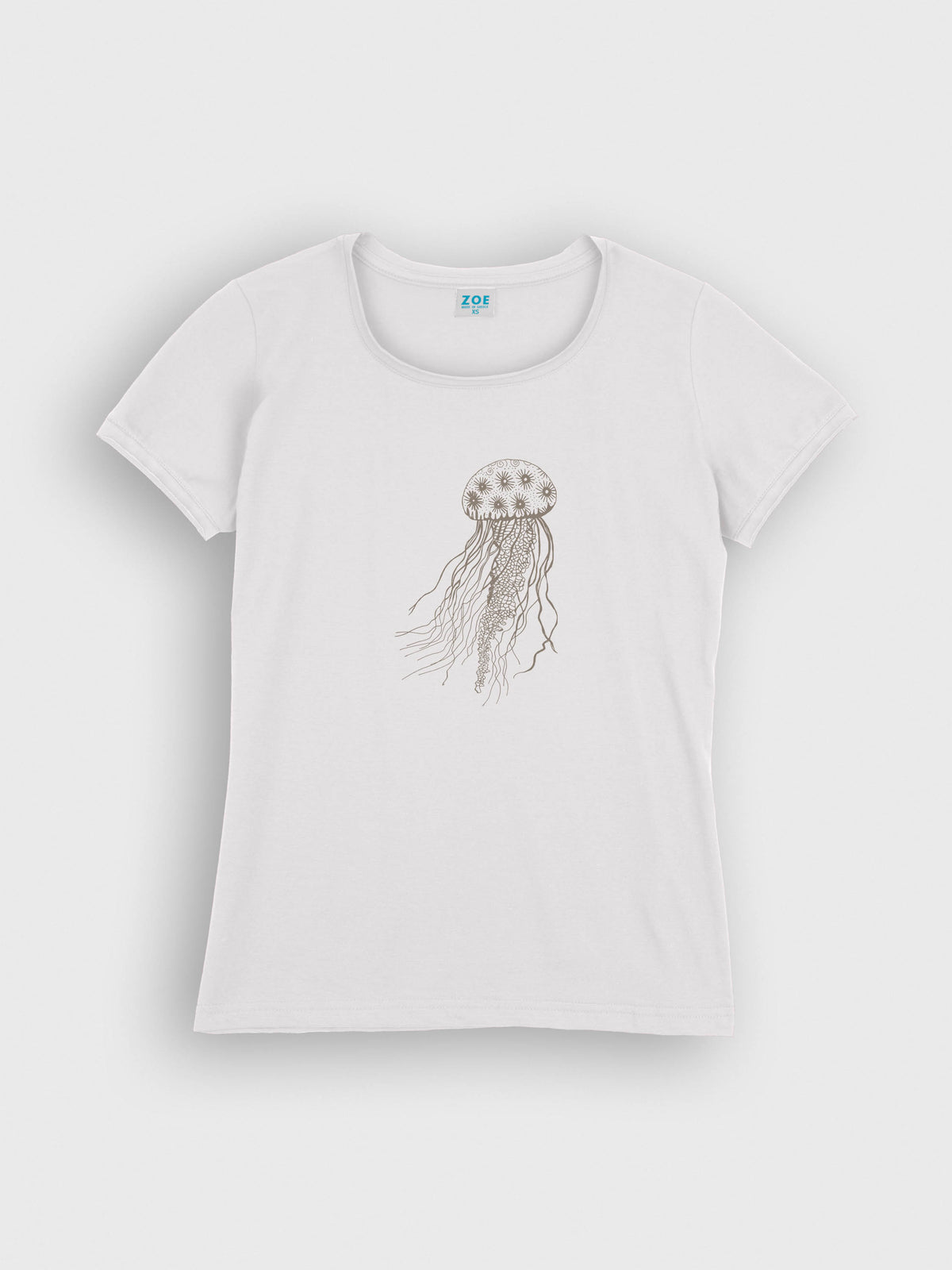 Jellyfish Line Art - T-Shirts