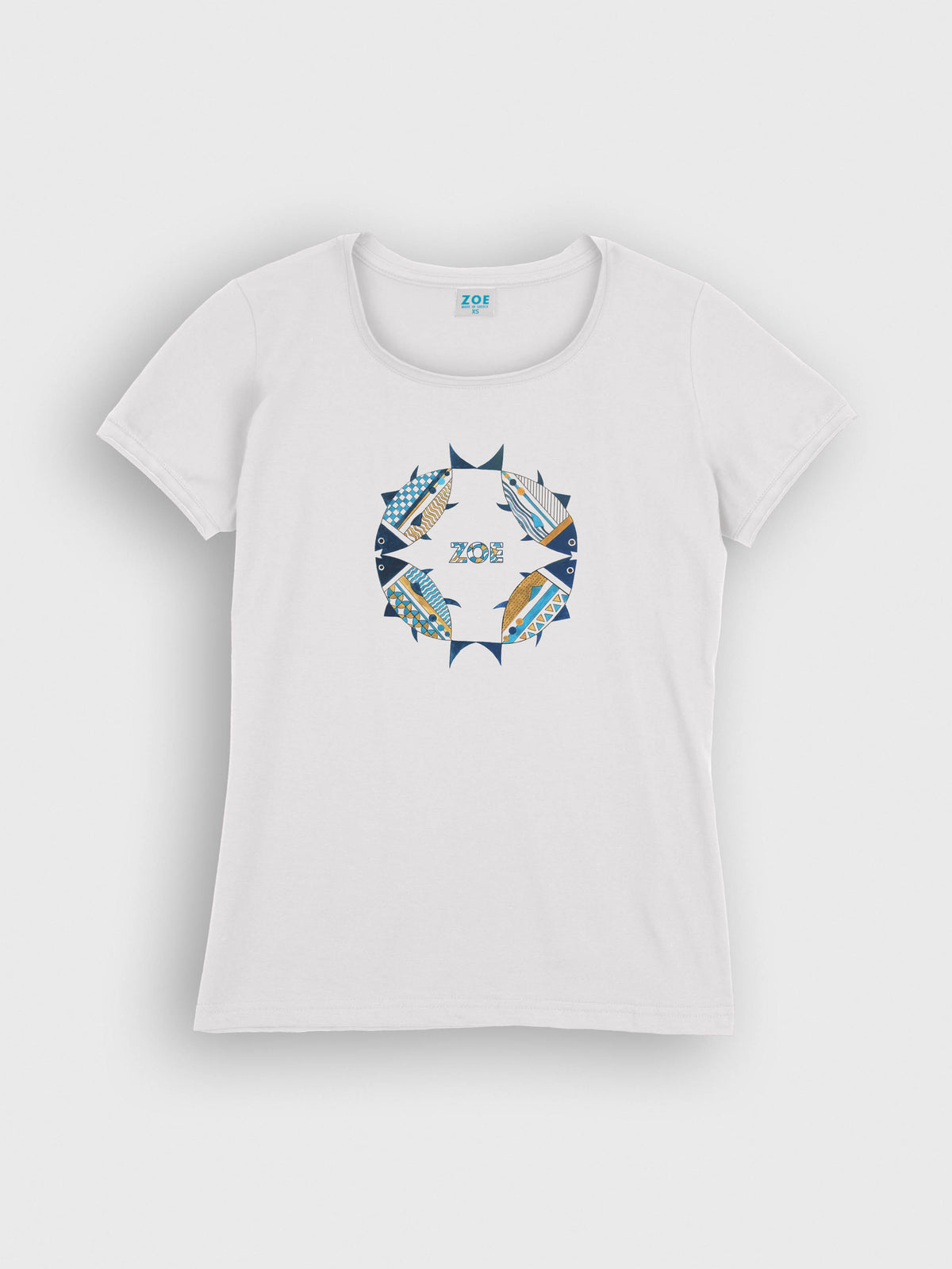 ZOE Fish Wreath - T-Shirts