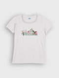 Hiker in Colorful Mountains - T-Shirts