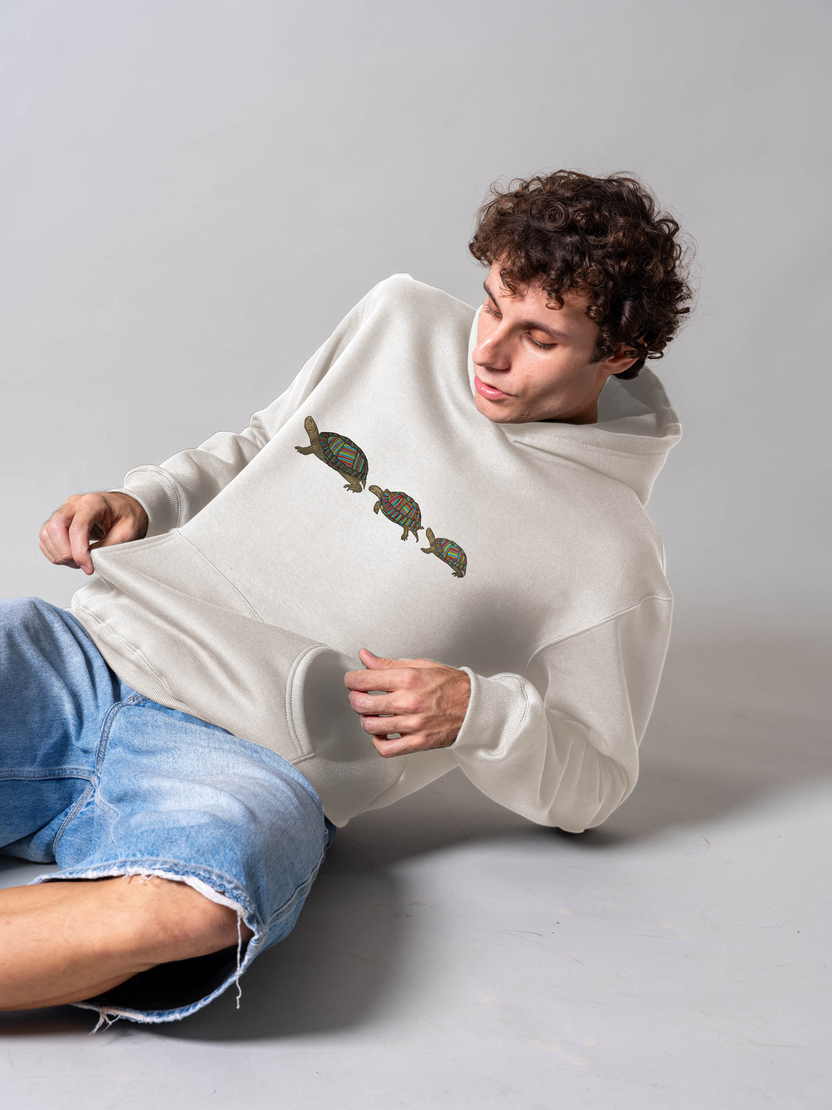 Colorful Turtles - Hoodies