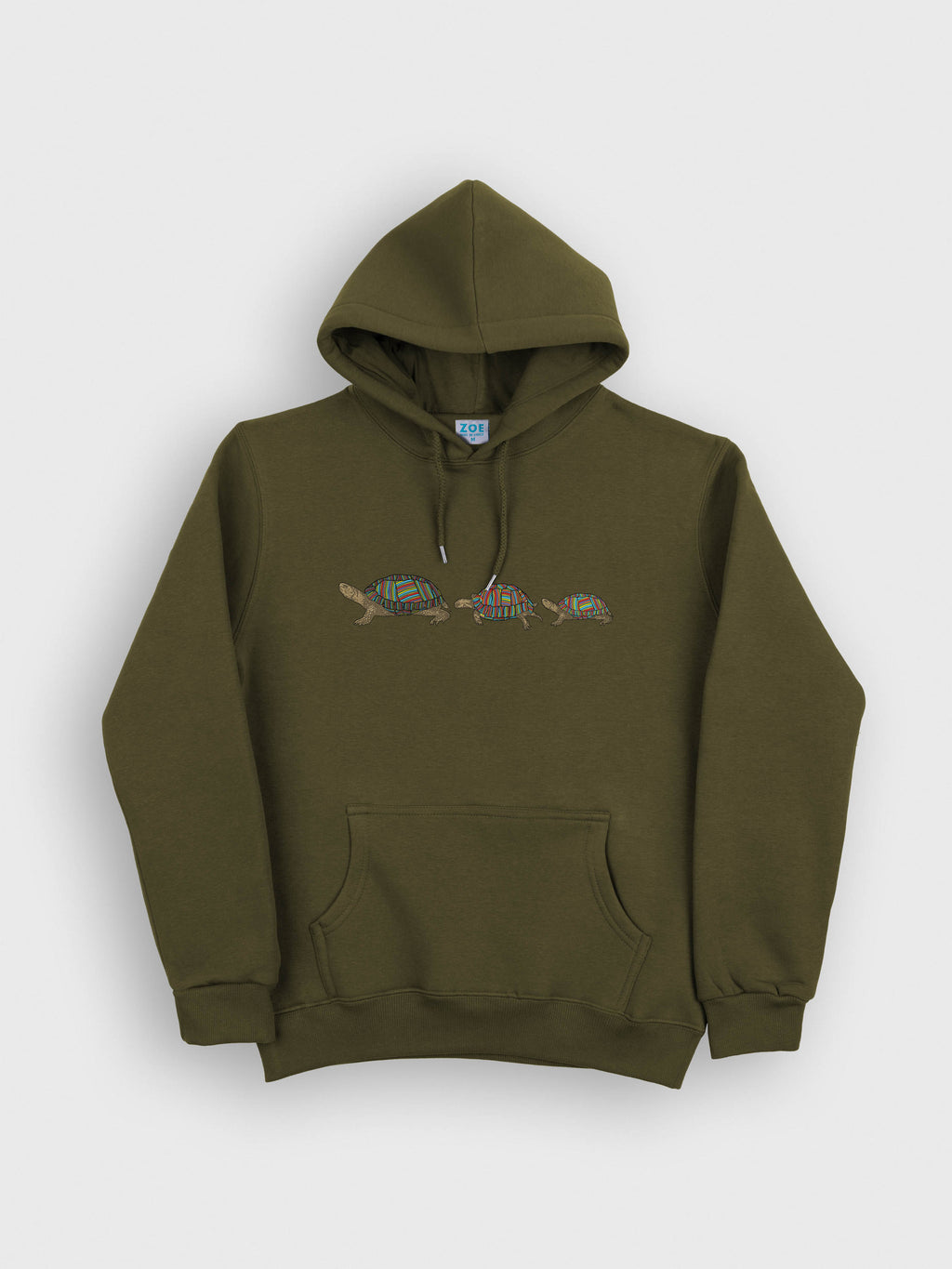 Colorful Turtles - Hoodies