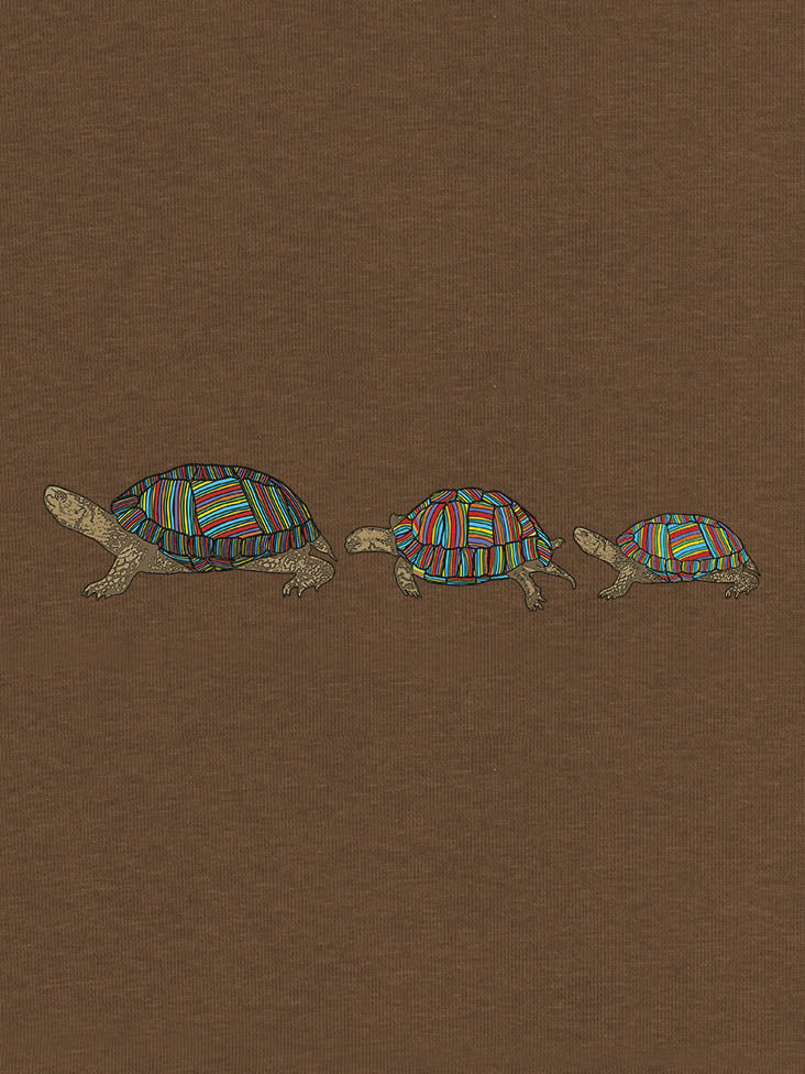 Colorful Turtles - Hoodies