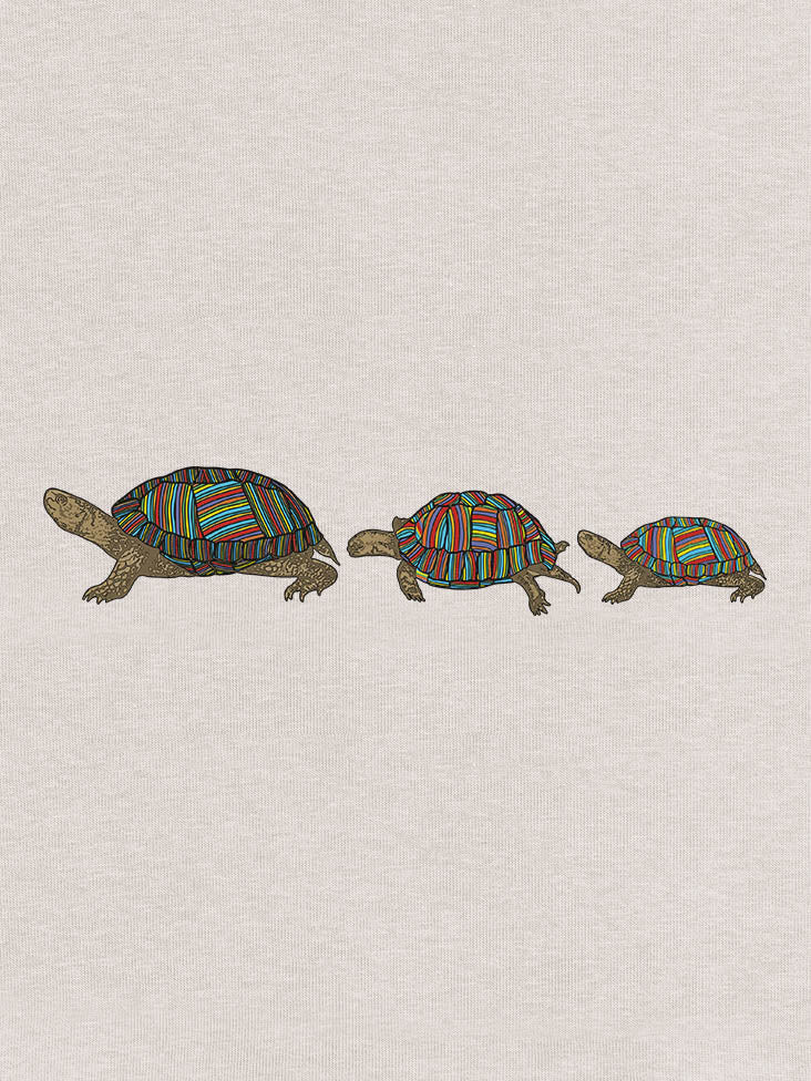 Colorful Turtles - Hoodies
