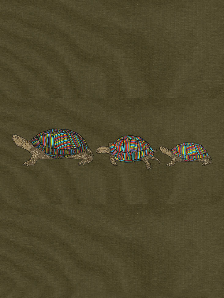 Colorful Turtles - Hoodies