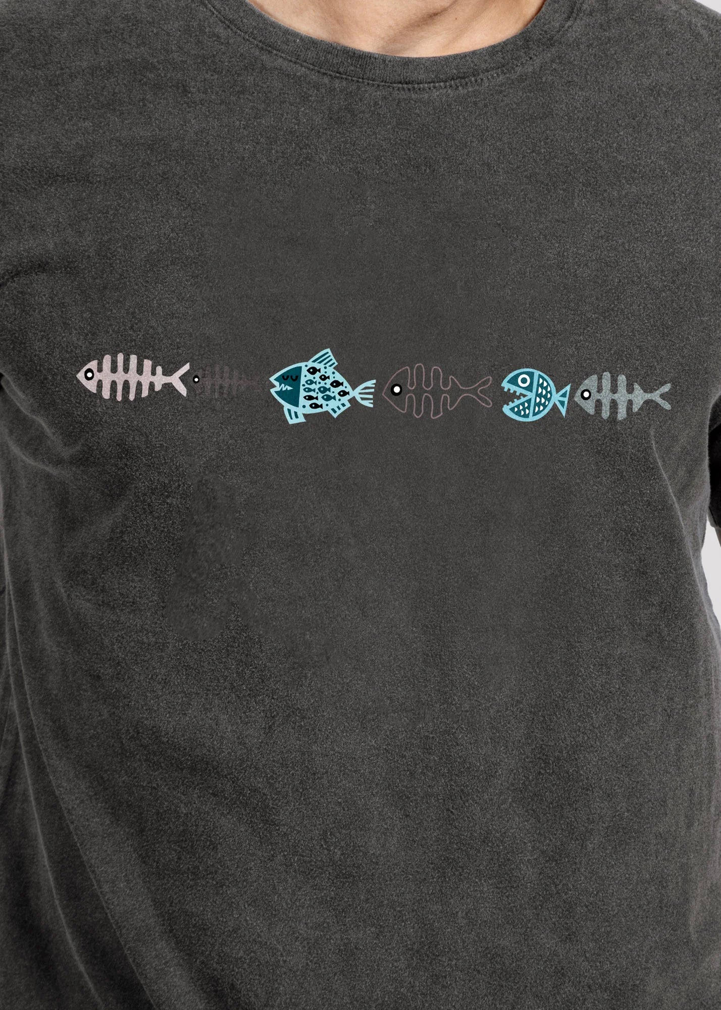Little Fish - Stonewashed T-Shirts