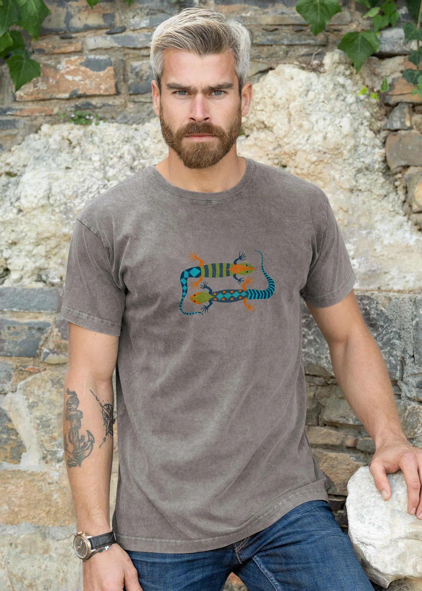 Lizards - Stonewashed T-Shirts