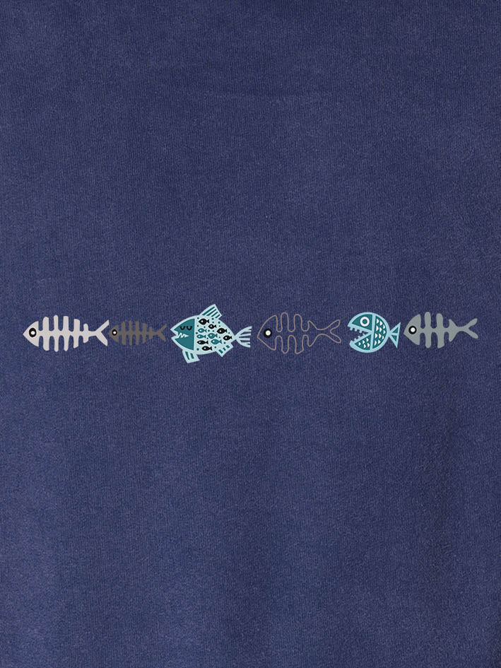Tidal Fishbones - Stonewashed Hoodie