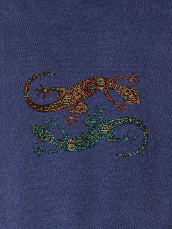 Dance of the Lizards - Stonewashed Hoodie