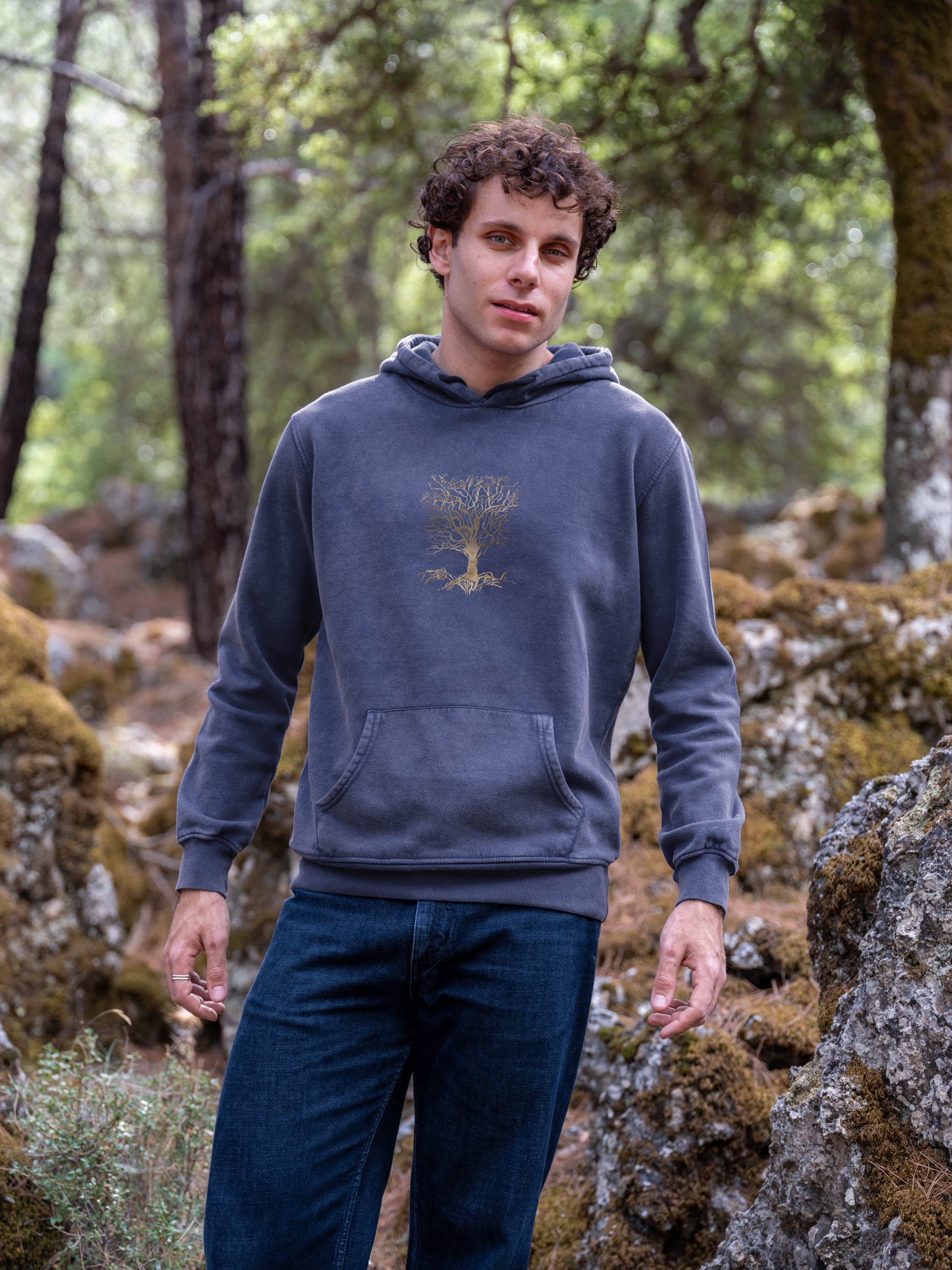 Tree of Life - Stonewashed Hoodie