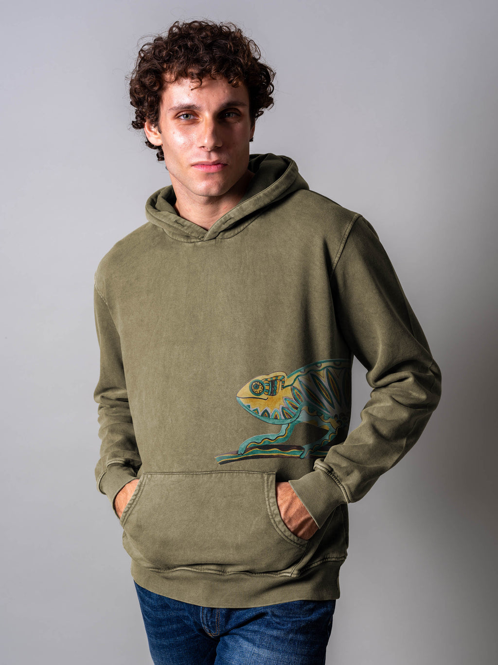 Chameleon - Stonewashed Hoodie
