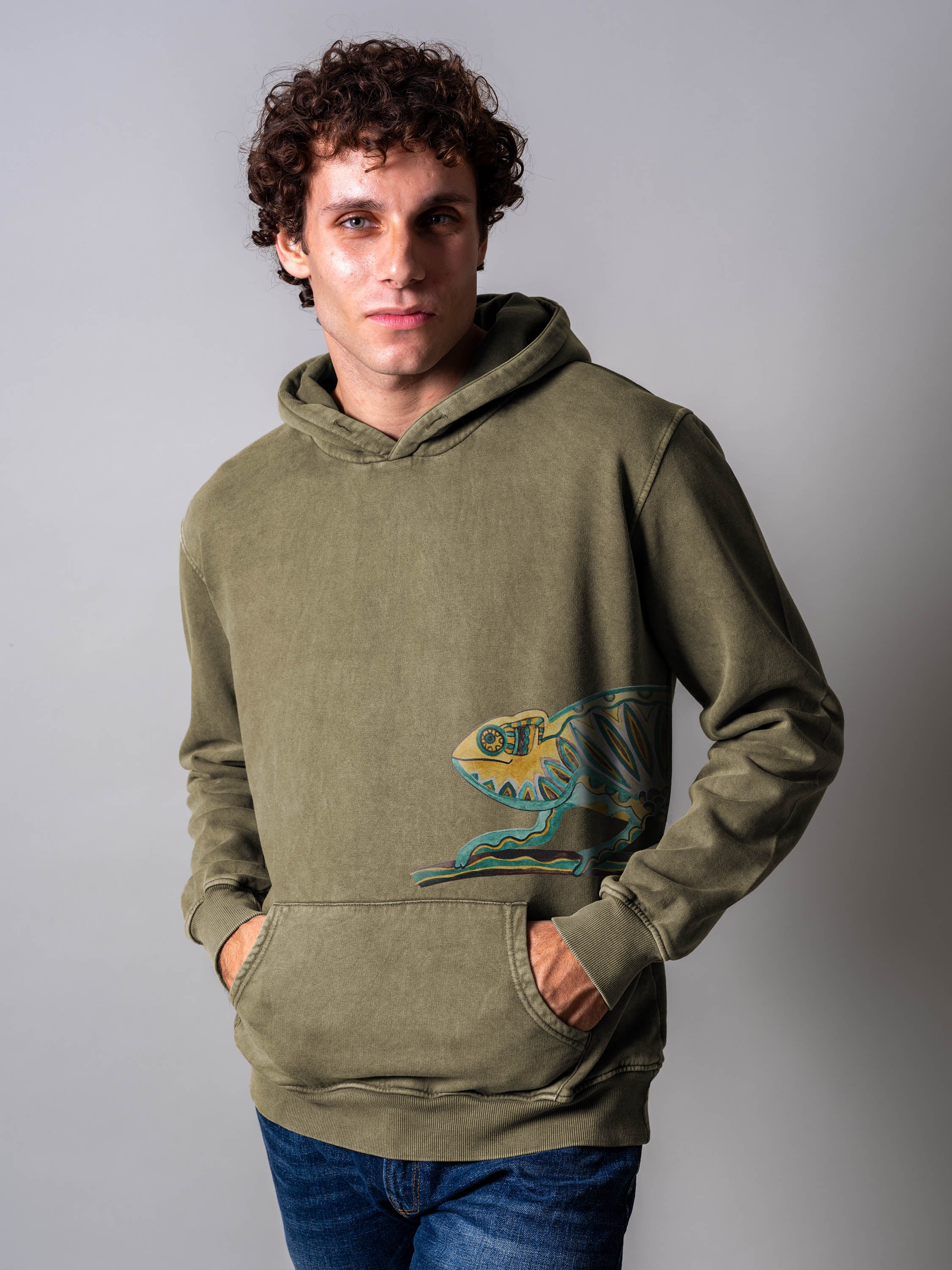 Chameleon - Stonewashed Hoodie