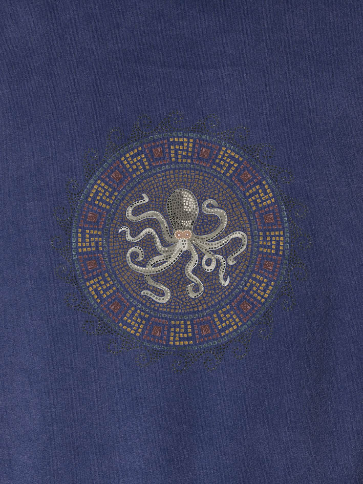 Mosaic Odyssey - Stonewashed Hoodie