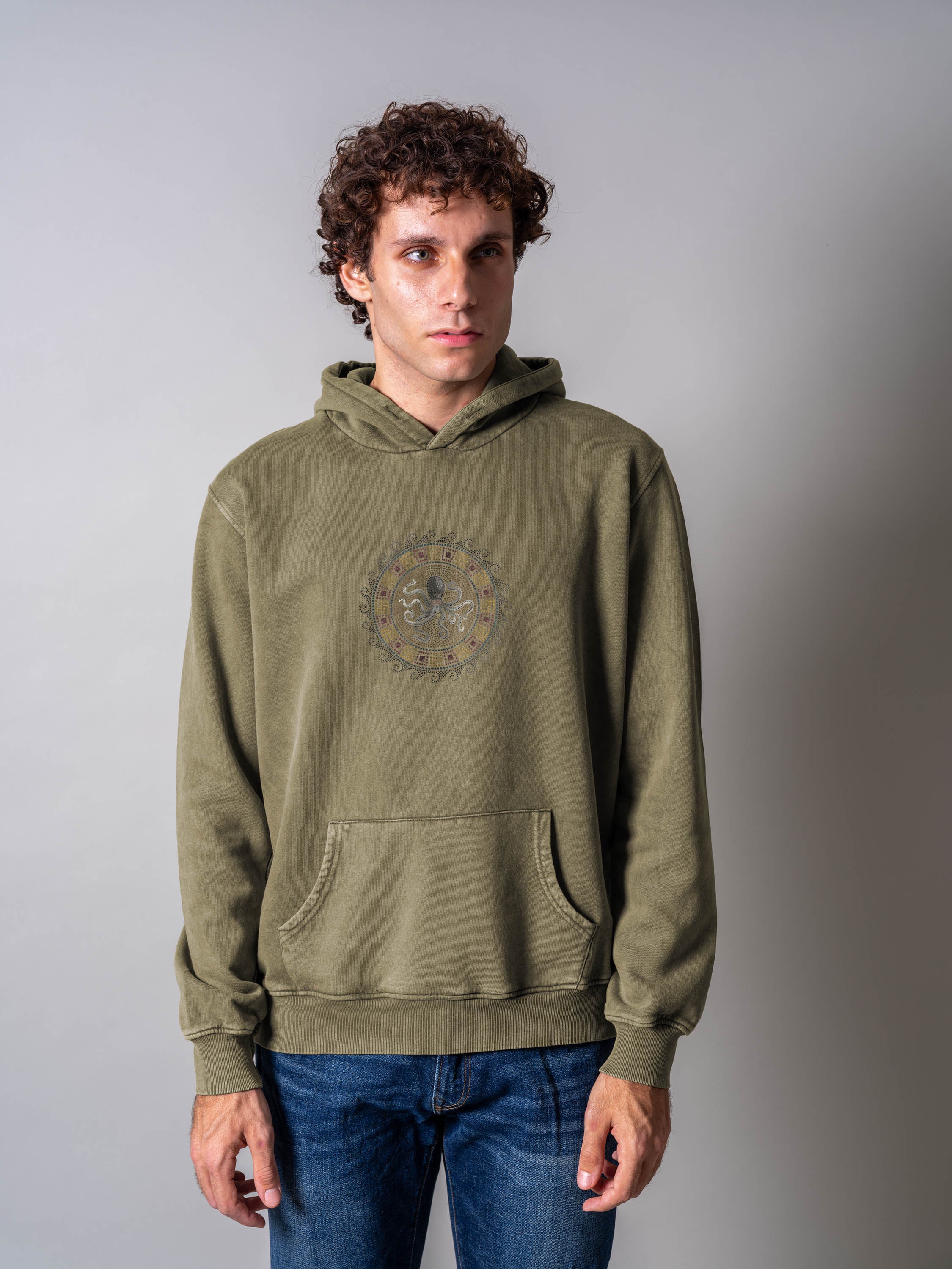 Mosaic Odyssey - Stonewashed Hoodie