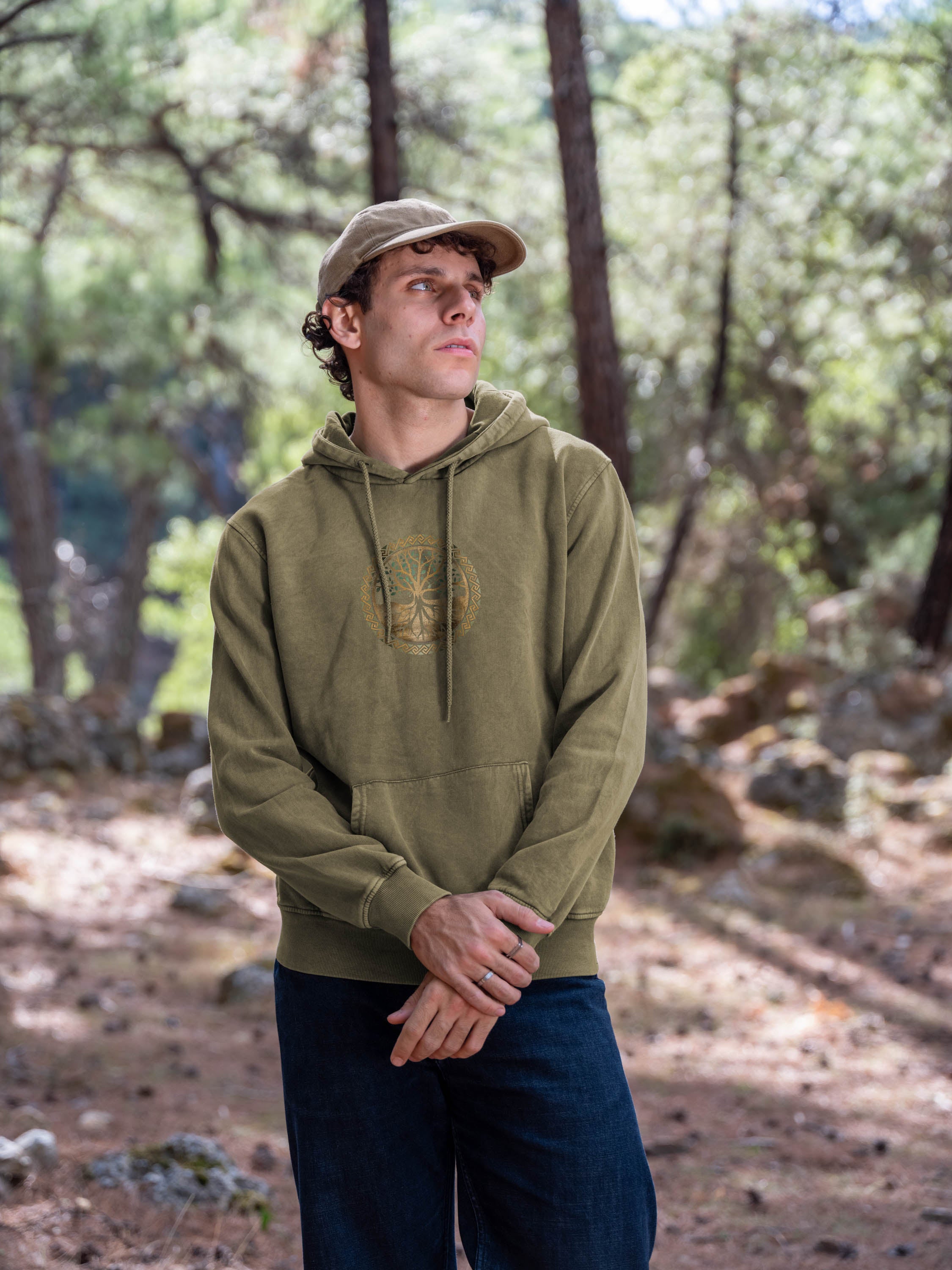 Roots of Eternity - Stonewashed Hoodie