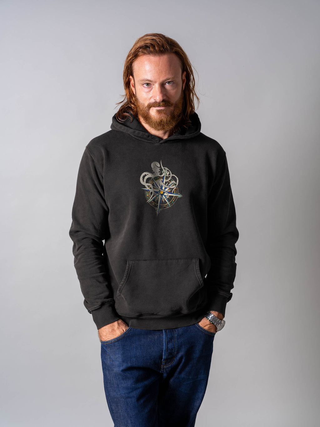 Ocean Navigator - Stonewashed Hoodie