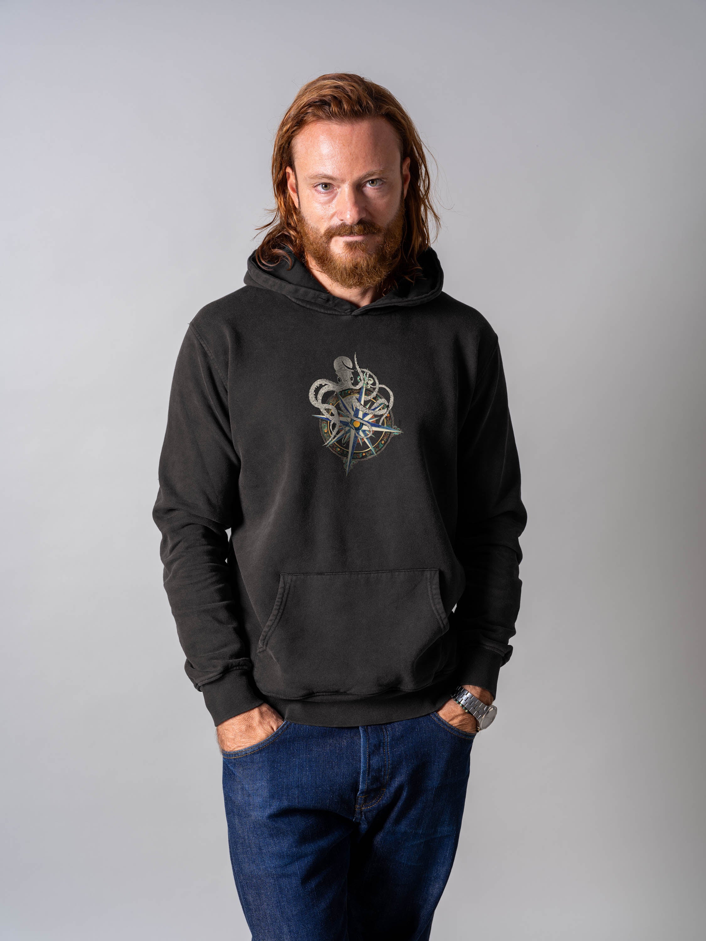Ocean Navigator - Stonewashed Hoodie